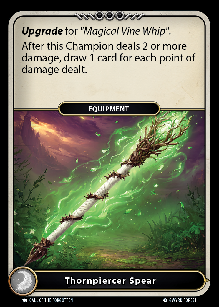 Thornpiercer Spear card front