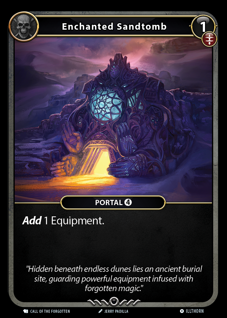 Enchanted Sandtomb card front