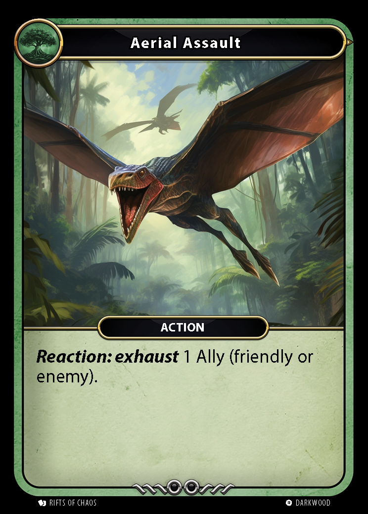 Aerial Assault card front