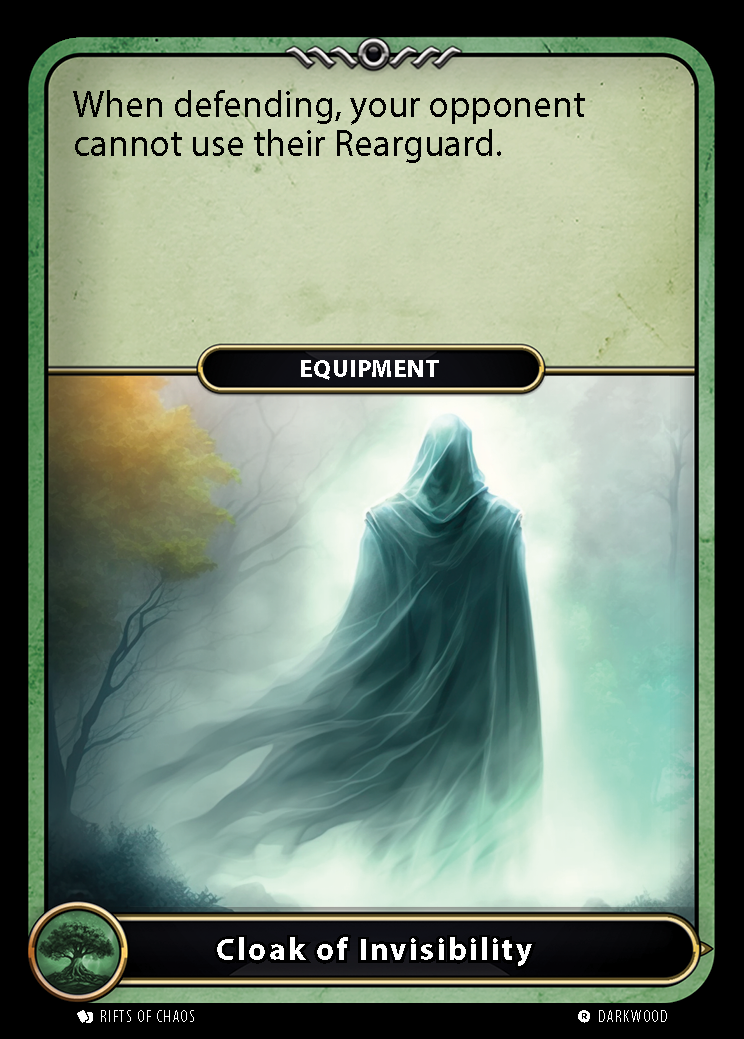 Cloak of Invisibility card front