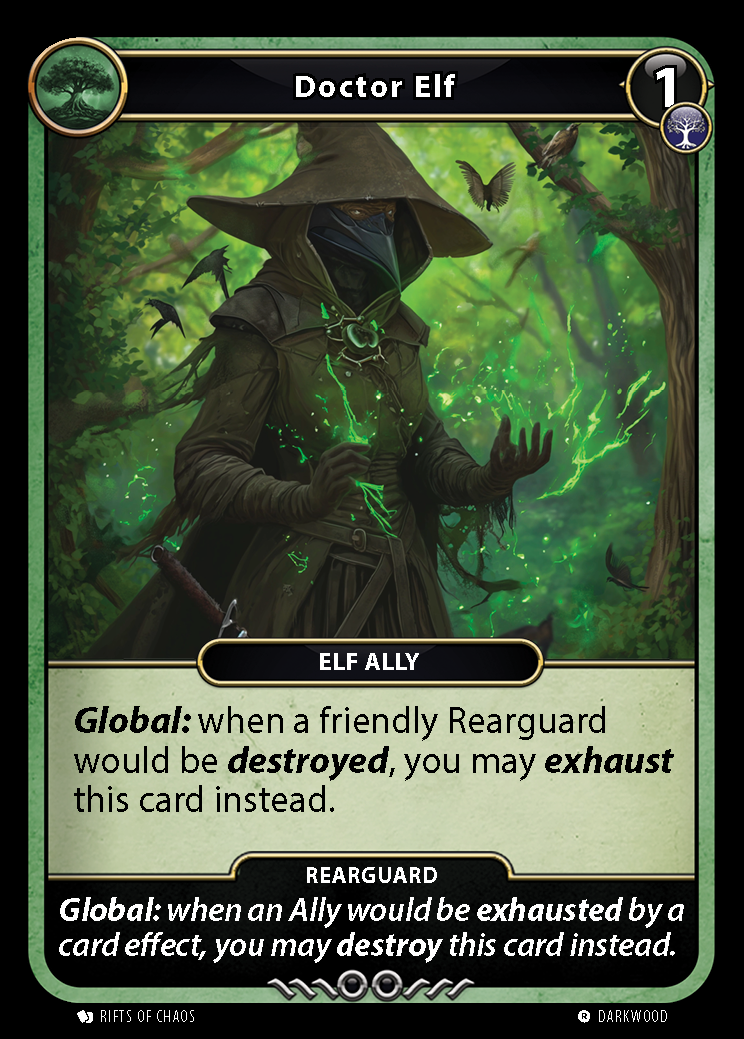 Doctor Elf card front