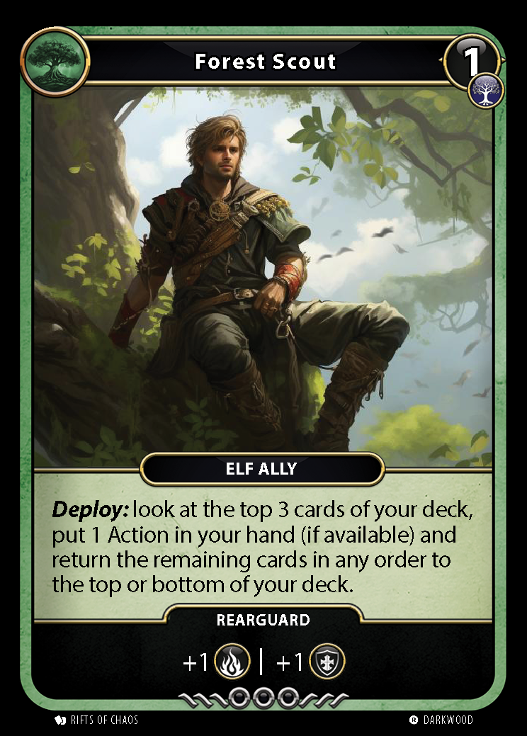 Forest Scout card front