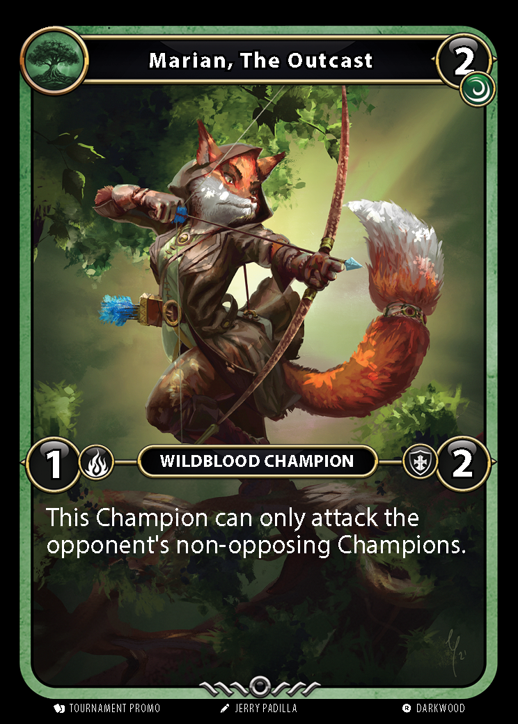 Mary, The Outcast card front