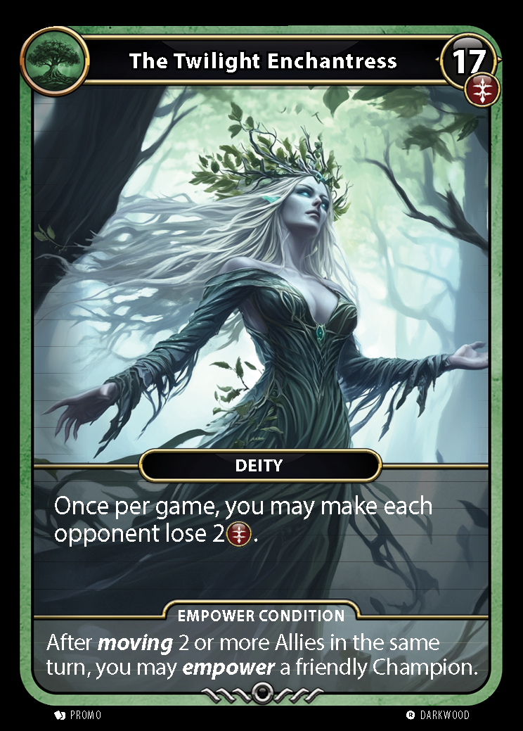 The Twilight Enchantress card front