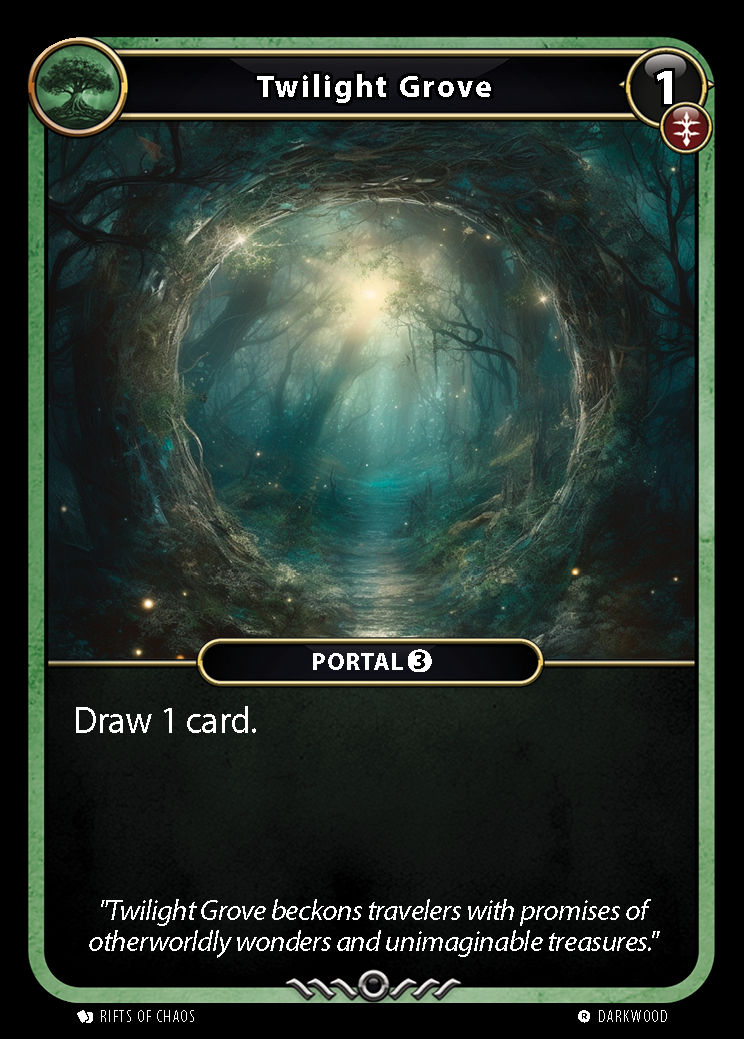 Twilight Grove card front