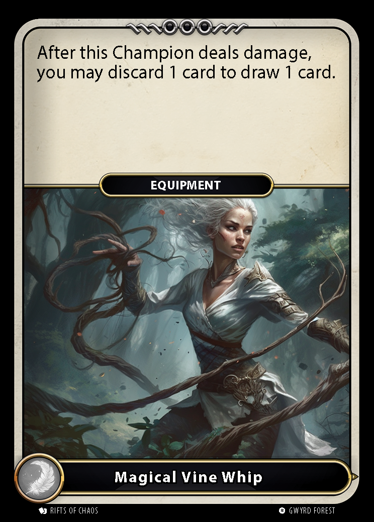 Magical Vine Whip card front