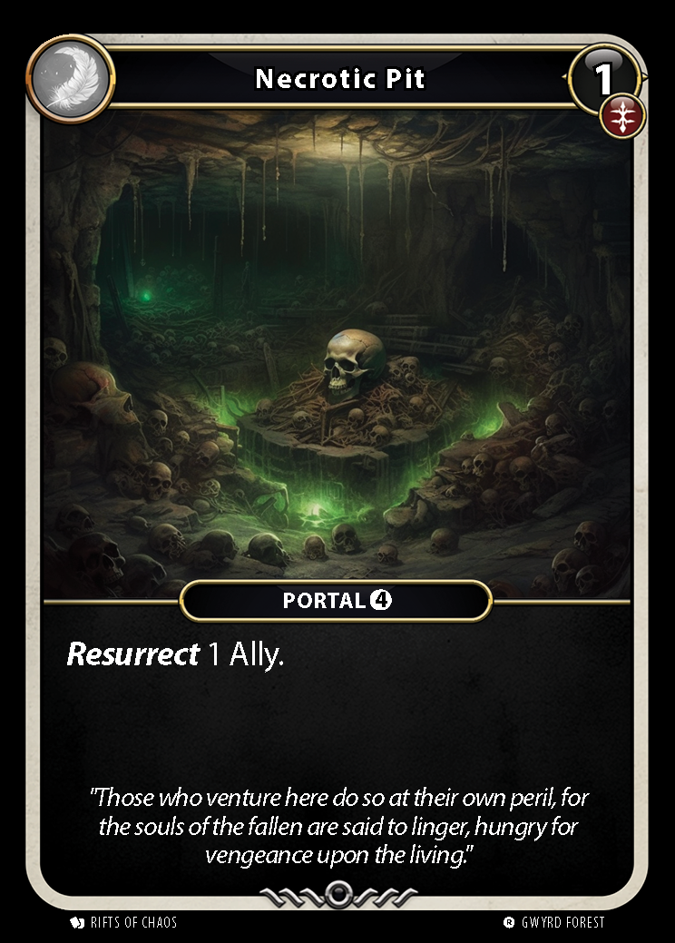 Necrotic Pit card front