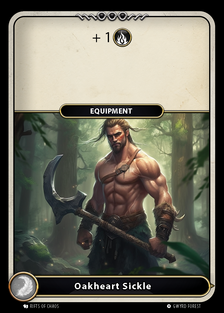 Oakheart Sickle card front