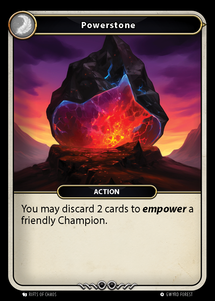 Powerstone card front