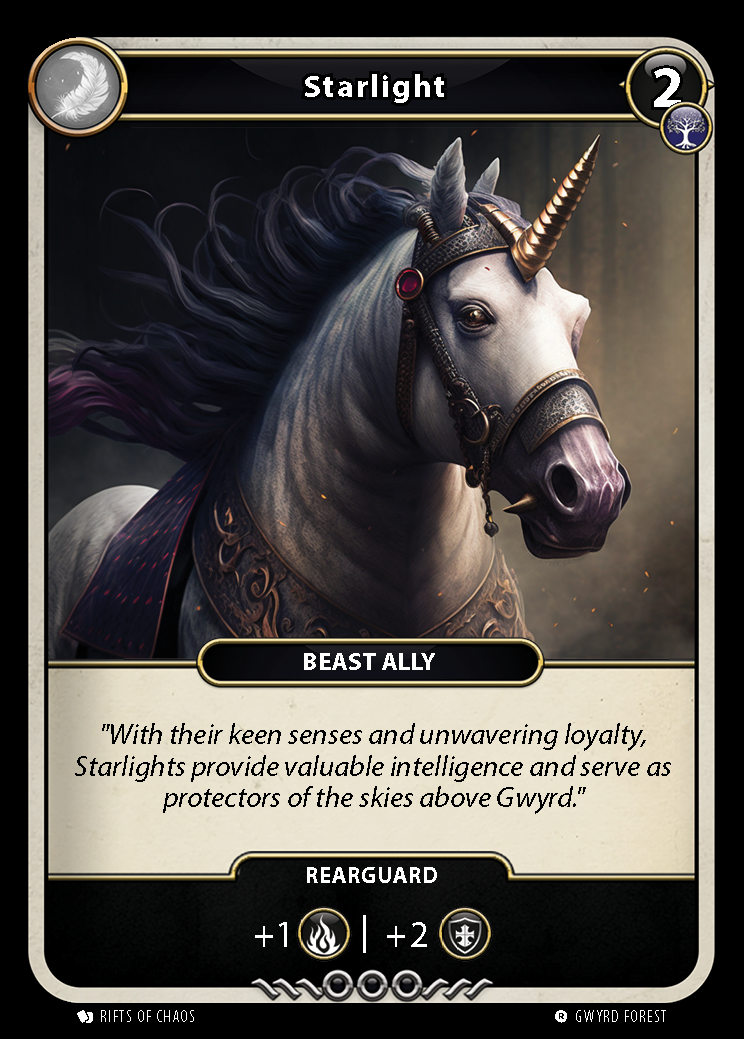 Starlight card front