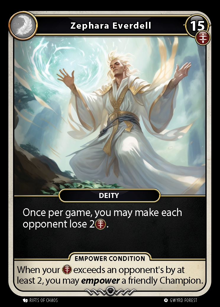 Zephara Everdell card front