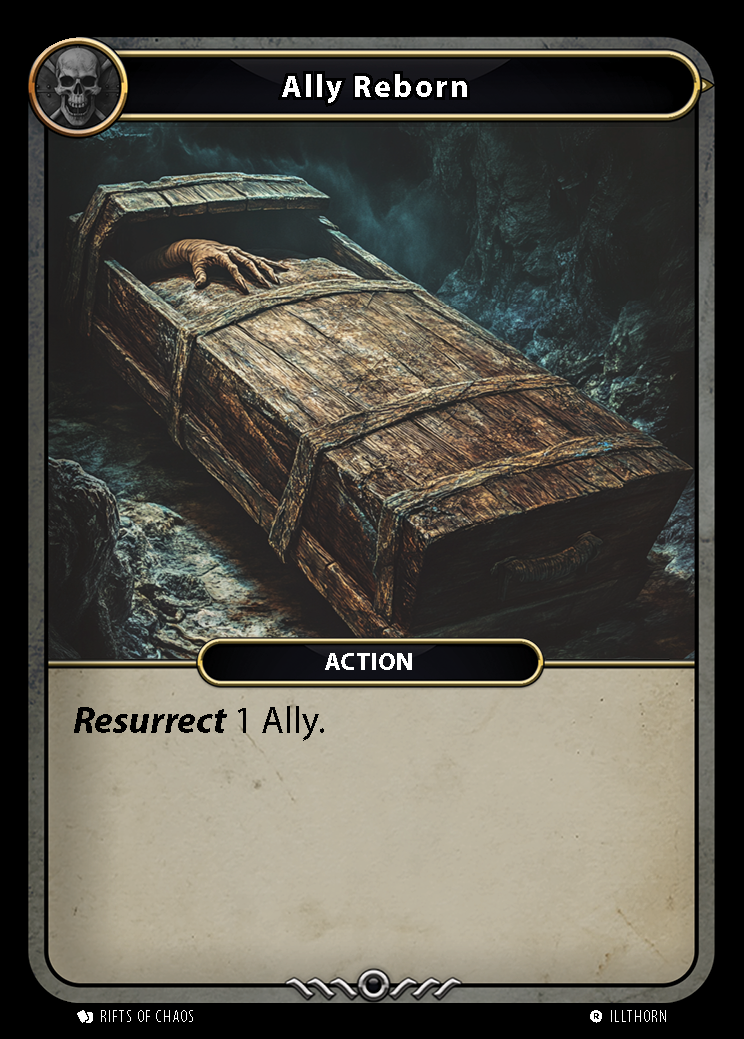 Ally Reborn card front