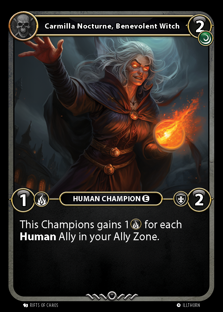 Carmilla Nocturne, Benevolent Witch Empowered
