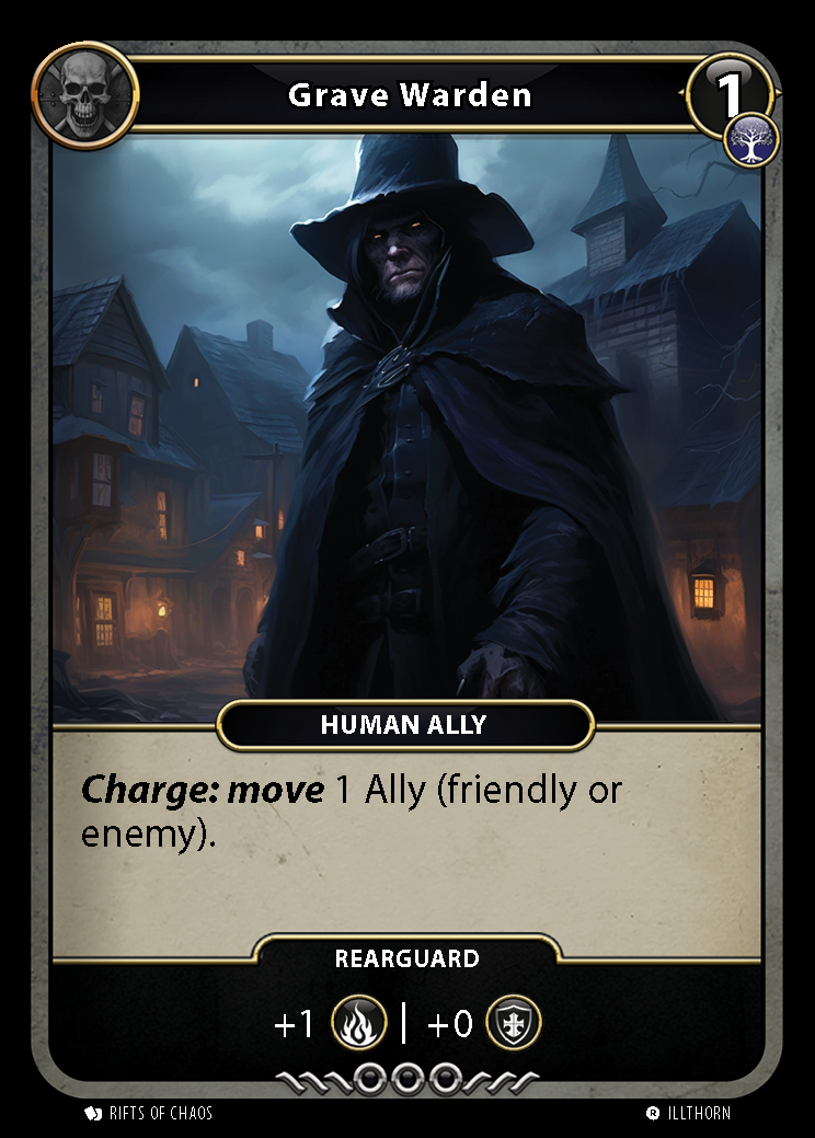 Grave Warden card front