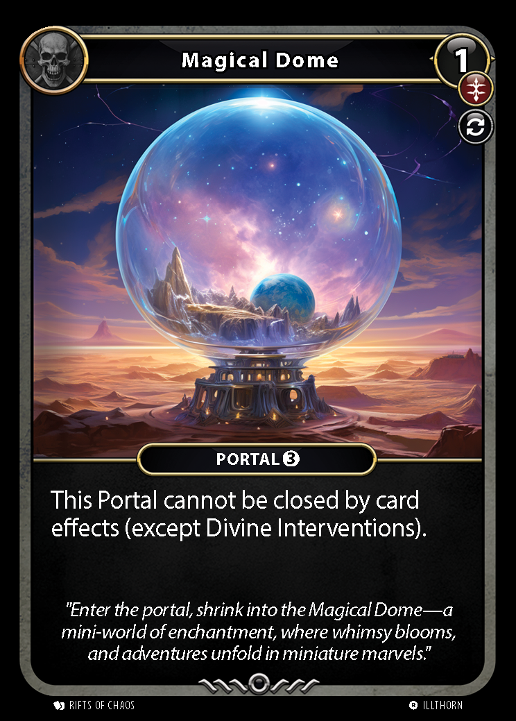 Magical Dome card front