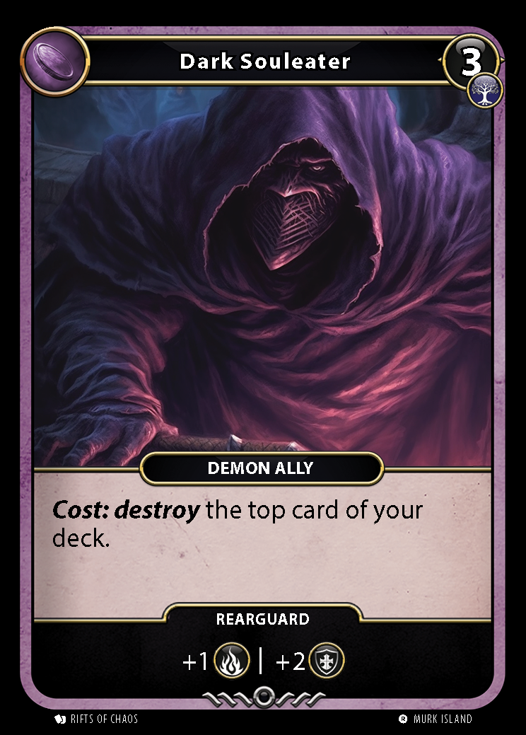 Dark Souleater card front