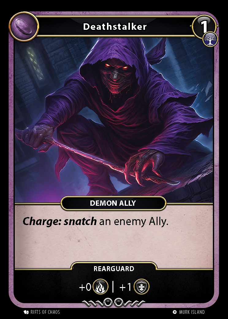 Deathstalker card front