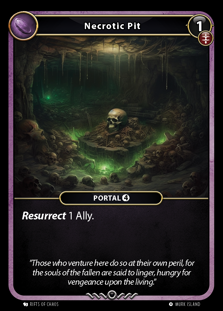 Necrotic Pit card front