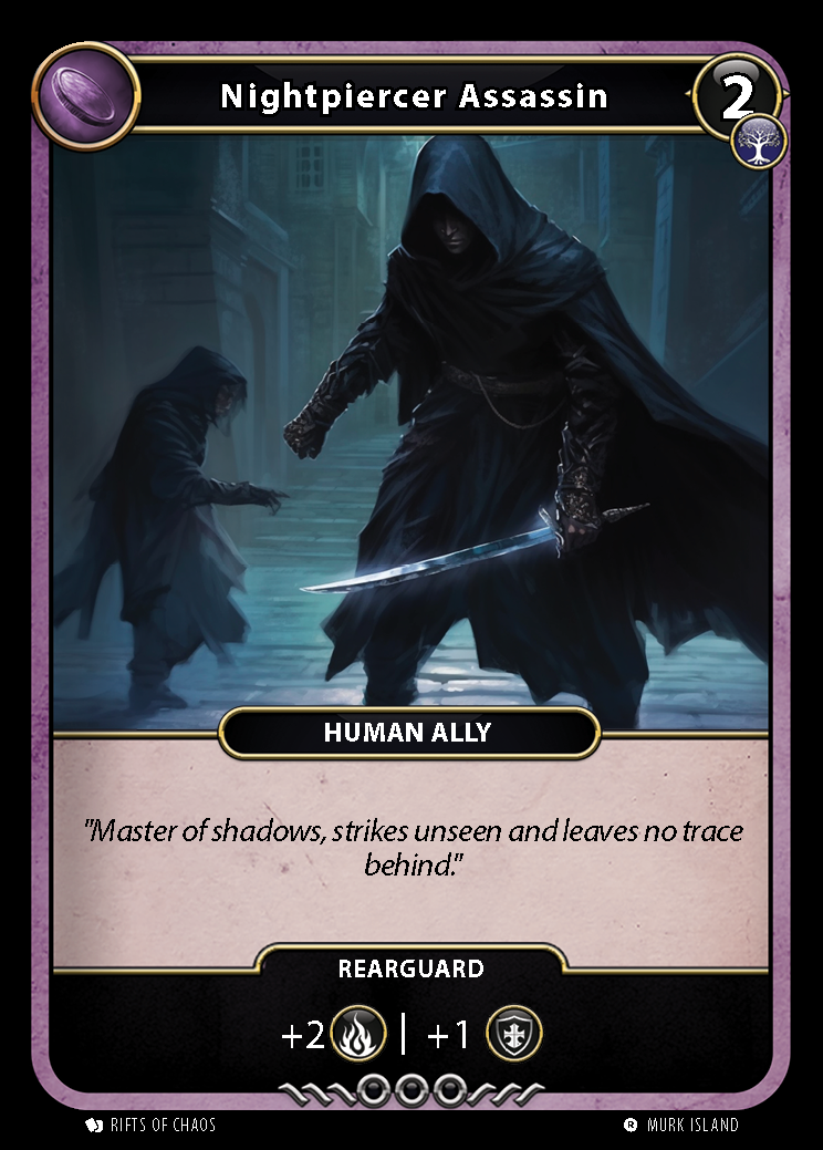Nightpiercer Assassin card front