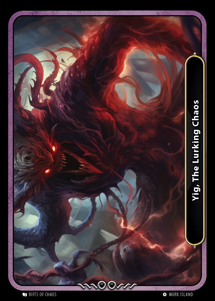 Yig, The Lurking Chaos Divine Intervention front