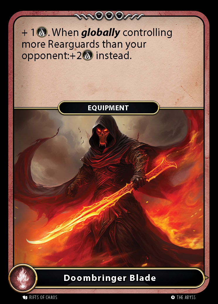 Doombringer Blade card front