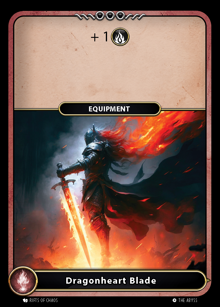 Dragonheart Blade card front