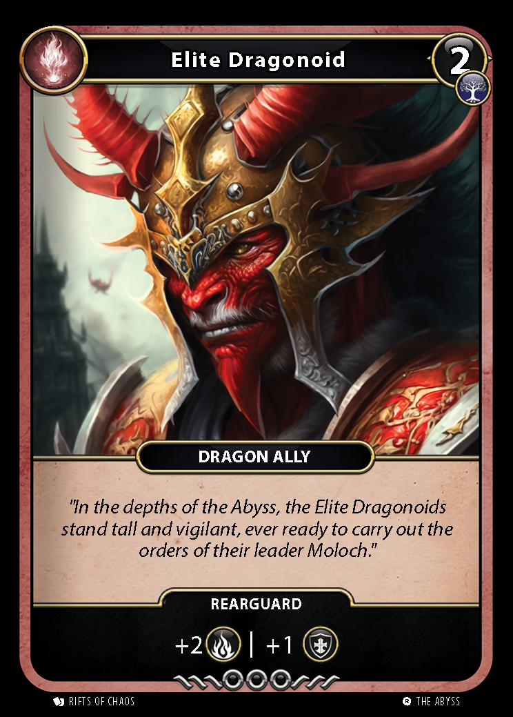 Elite Dragonoid card front