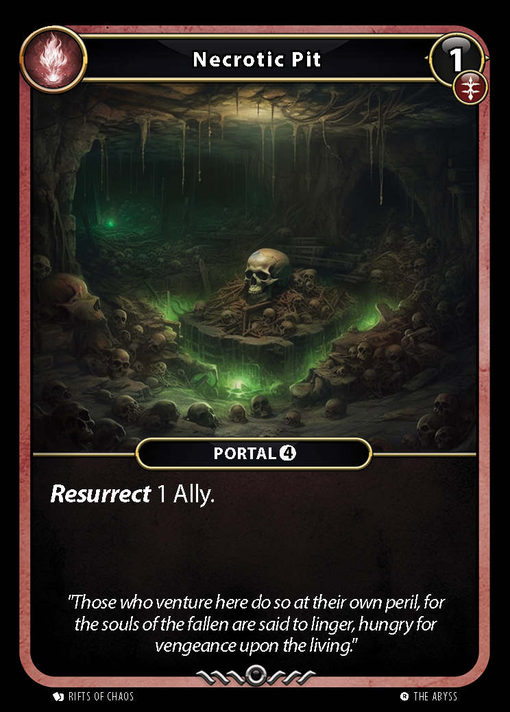 Necrotic Pit card front