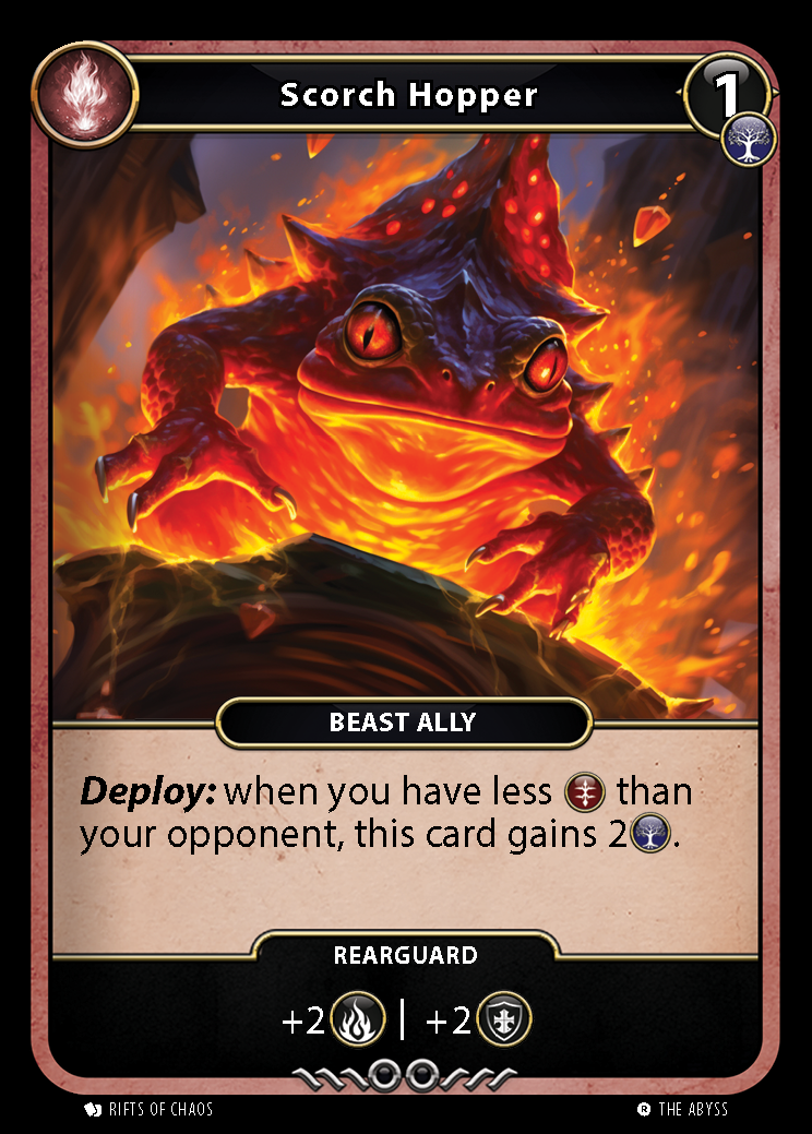 Scorch Hopper card front