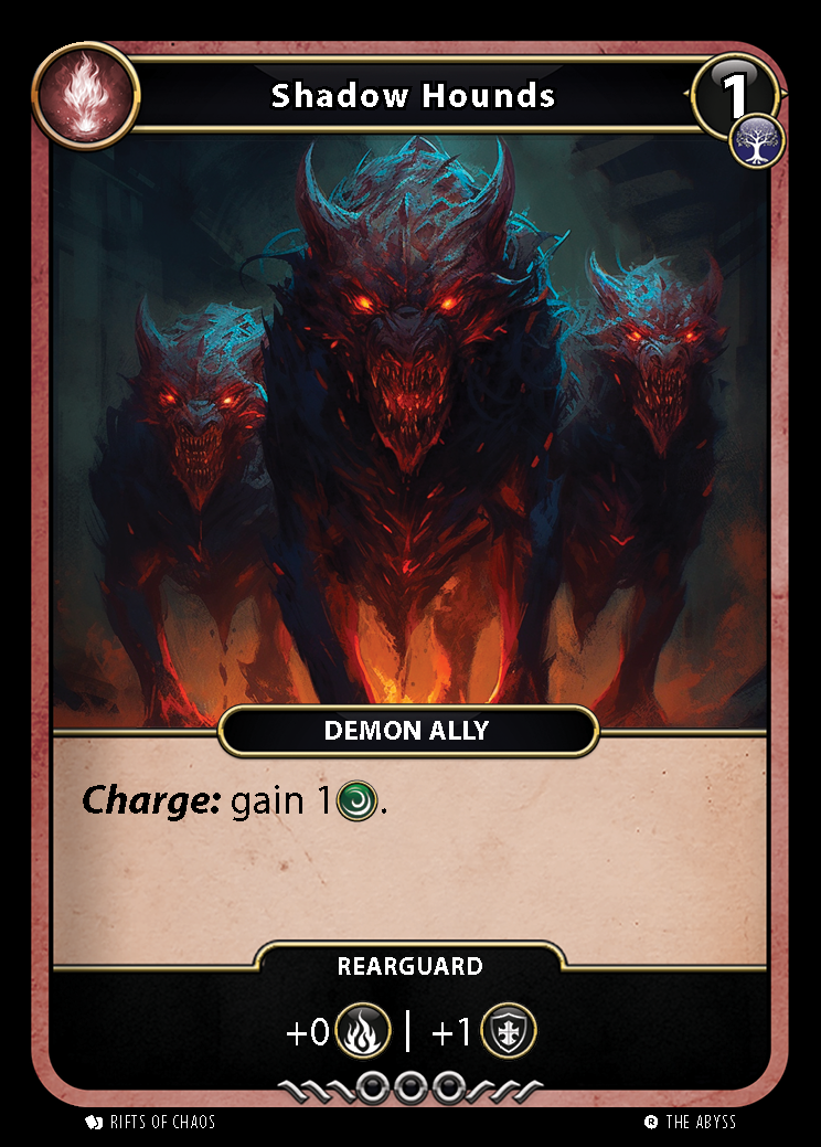 Shadow Hounds card front