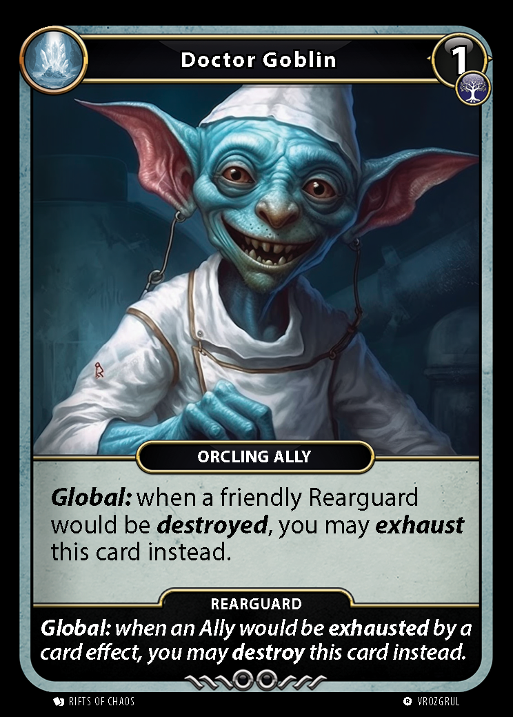 Doctor Goblin card front
