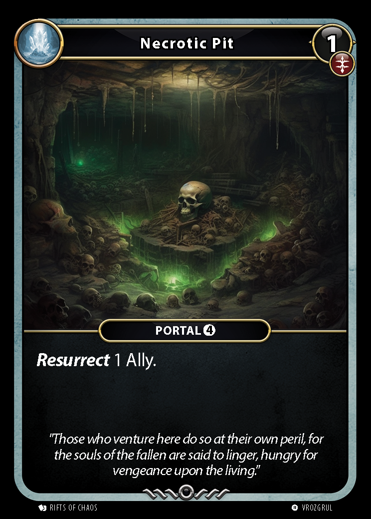 Necrotic Pit card front