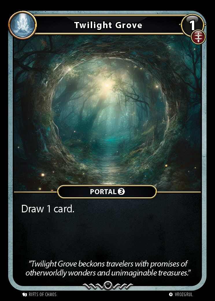Twilight Grove card front
