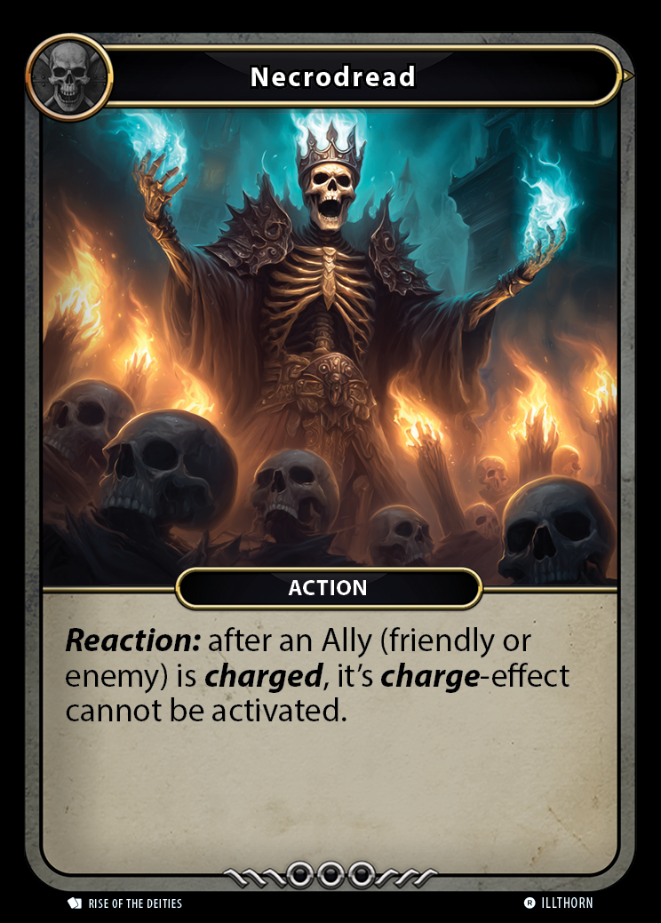 Necrodread card front